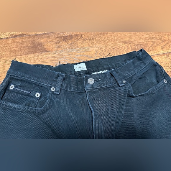 Vintage Calvin Klein Jeans Black Denim tagged 12 - Picture 9 of 16